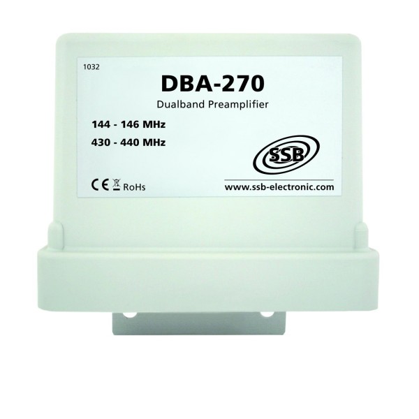 SSB DBA-270 Duoband Mastvorverstärker 2m/70cm Band