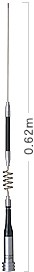 Diamond SG-7100R 62cm lange 2m/70cm PL-Mobilantennenstrahler