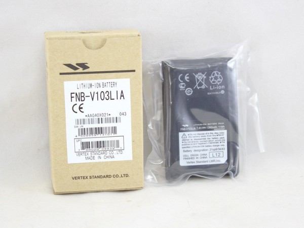 Yaesu FNB-V103LIA Lithium Ionen Akku 1380 mAh Lithium Ionen
