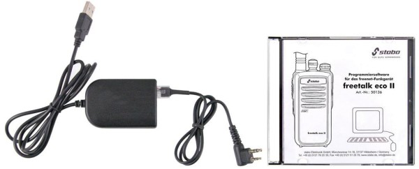 Stabo Programmiersoftware mit PC-Interface für Freetalk Eco II Handfunkgeräte