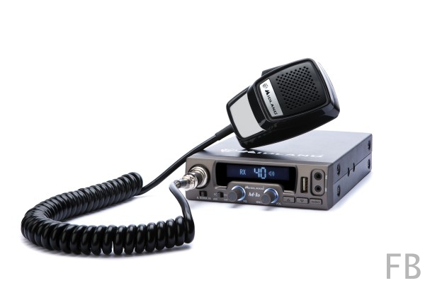 Midland M-10 Multinorm CB-Funkgerät mit AM/FM, USB Anschluß, automatic digital Squelch