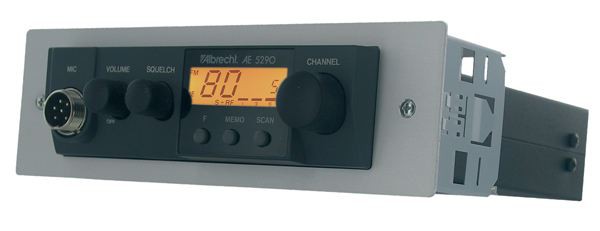 Albrecht DIN Einschubhalter AE 5290 silber