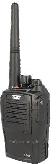 Team TeCom IPDA 32 analog/dPMR 32 Kanal PMR446 Handfunkgerät
