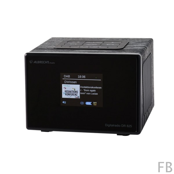 Albrecht DR 825 DAB+/UKW Stereo Digitalradio-Wecker