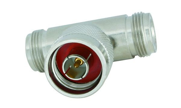 Adapter N-Stecker / 2xN-Buchse T-Stück