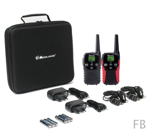 Midland G5C PMR446 Handfunkgeräte Kofferset