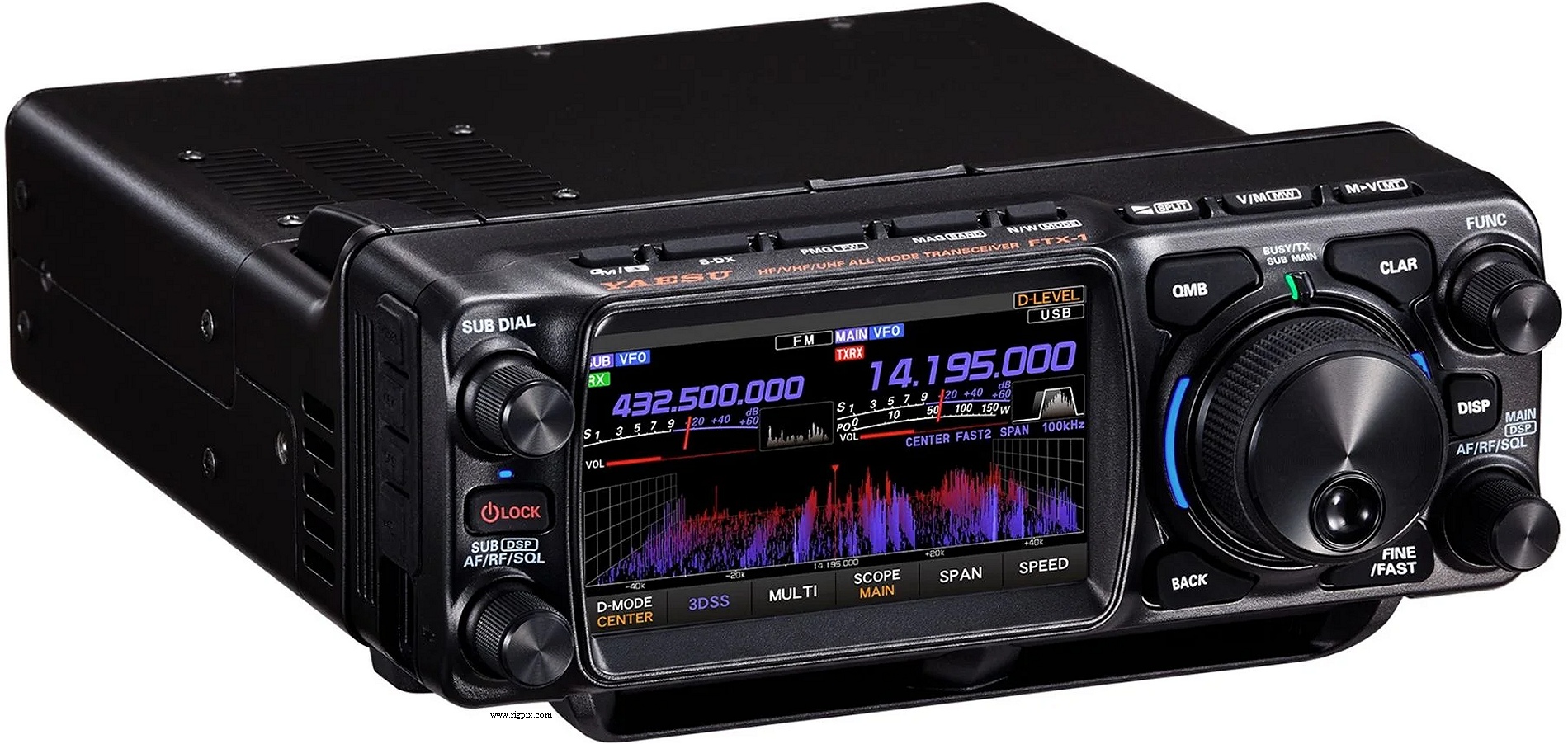 Yaesu FTX-1 Optima 100W HF/50/144/430MHz All Mode SDR Transceiver