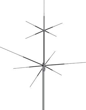 Hoxin HVU-8 8-Band Vertikalantenne von 80m bis 70cm Band
