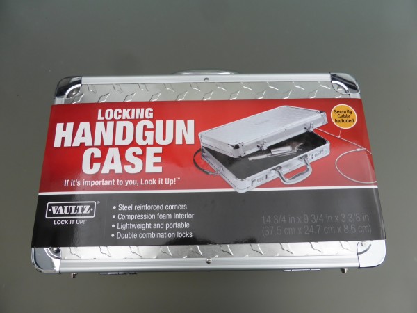 Vaultz Alukoffer Silver inkl. Einlage