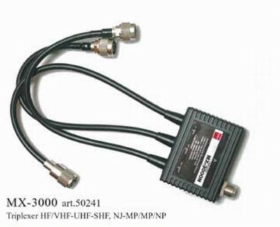 Triplexer 2m/70cm/23cm für unsere Triband Mobil- oder Stationsantennen ...