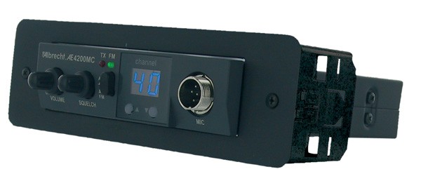 DIN Einschubhalter AE 4090/4200 MC / ASQ (ohne Funkgerät)