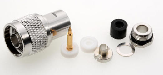 N-Stecker für H155 Lötausführung