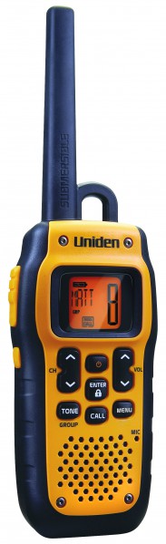 Uniden PMR446SWPF-2CK PMR446 Handfunkgeräte Set -schwimmfähig