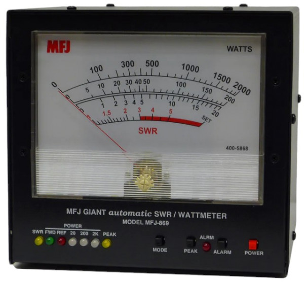 MFJ-869 Giant Automatic SWR/Wattmeter 