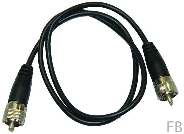 MFJ-5803 RG213 Verbindungskabel 105cm PL-PL