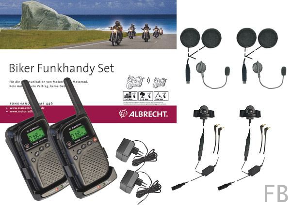 Albrecht Tectalk Action Pro Bikerset Universal