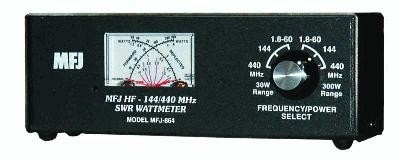 MFJ-864 SWR Wattmeter 1.8 - 440MHz