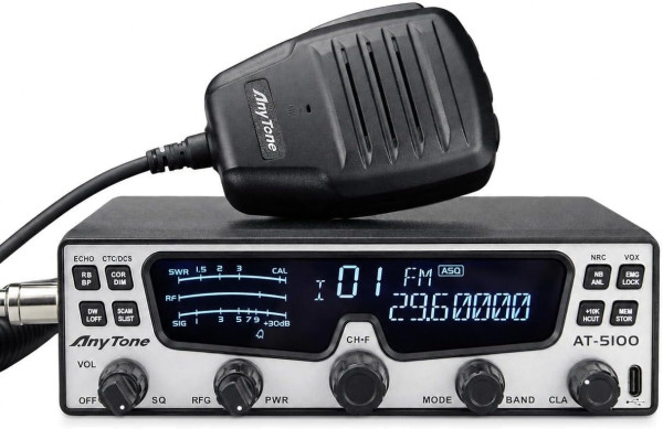 AnyTone AT-5100BT 10 Meter Allmode Gerät mit Bluetooth