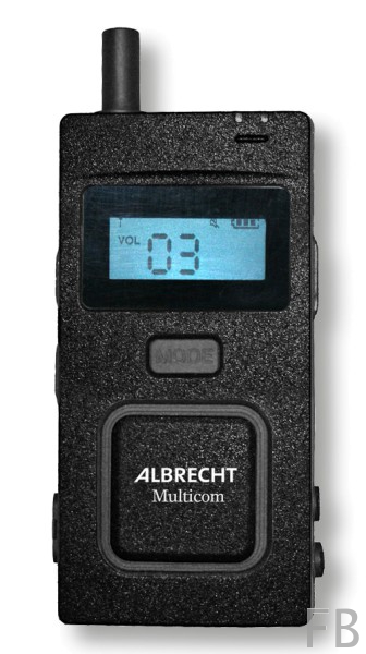 ALBRECHT Multicom 2.4 GHz Funkgerät, Einzelgerät
