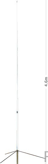 Diamond F-718 Monoband Antenne 430-440 MHz