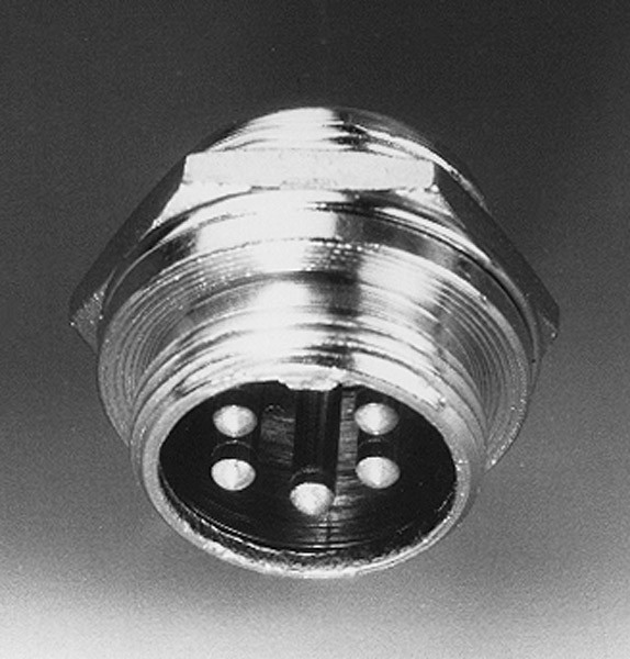 NC-513, 3-pol. Mikrofon-Einbaubuchse