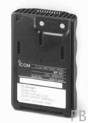 Icom BP-227 Lithium Ionen Akku mit 7,4 Volt min. 1850 mAh