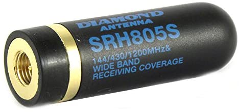 Antenna SRH-805S Dual Band Ultra Corta 5cm Per Walkie-Talkie – VHF/UHF 144/430MHz, SMA-F, Guadagno 3.0dBi, Max 10W - 4