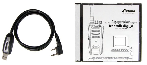 USB Programmierset Stabo Freetalk Digi 8 + Freetalk Eco Digi