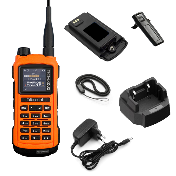 Albrecht Tectalk Duo PMR446 + Freenet (1W)