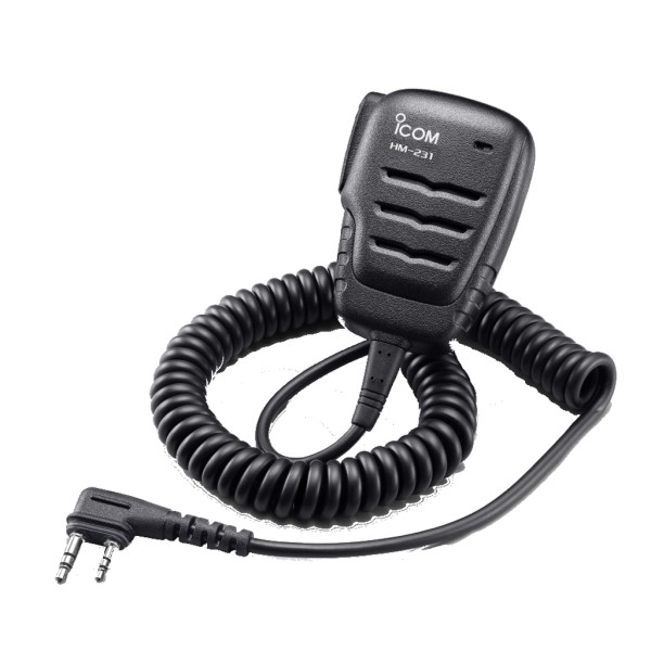 Icom HM-231 Lautsprechermikrofon für IC-A25 Flugfunk-Handfunkgeräte