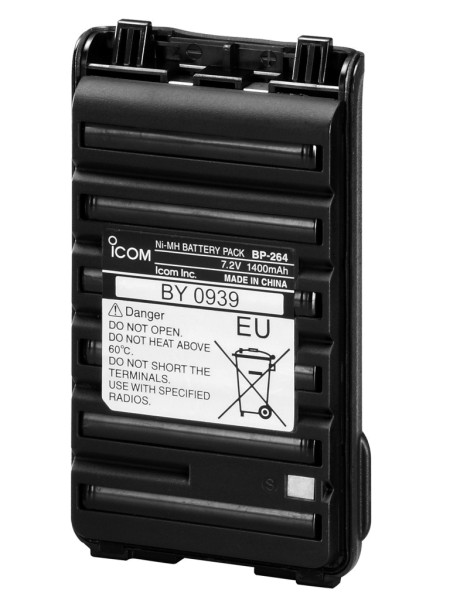 Icom BP-264 Akku-Pack mit 7,2 Volt und 1400 mAh