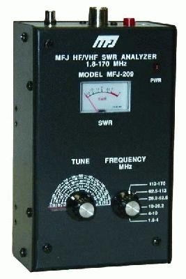 MFJ-209 HF/VHF/220 MHz SWR Analyzer